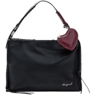 τσάντες ώμου desigual bag_torio leiria black 26saxp93 |