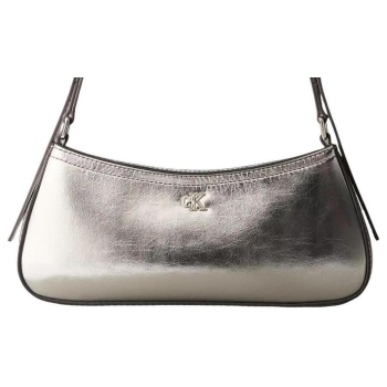 τσάντα calvin klein jeans ck metallic small shoulder bag σε προσφορά