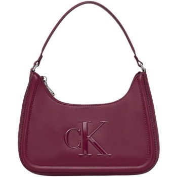 τσάντα calvin klein jeans raised ck small shoulder bag σε προσφορά