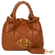 τσάντες χειρός love moschino embossed q-jc4115pp1o