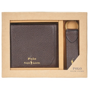 πορτοφόλι polo ralph lauren pbl gftbx 2-gift box set