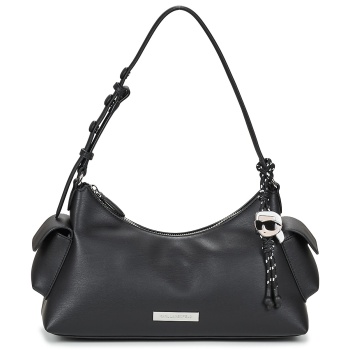τσάντες ώμου karl lagerfeld ikon smooth cargo shoulder bag σε προσφορά