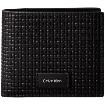 πορτοφόλι calvin klein jeans embossed woven billfold w/