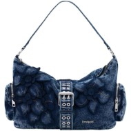τσάντα desigual bag_curio denim 26saxd21 |