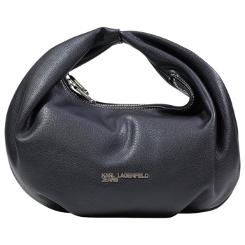 τσάντες χειρός karl lagerfeld klj metal logo small hobo σε προσφορά