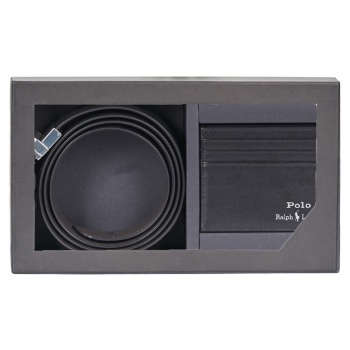 πορτοφόλι polo ralph lauren foil blt gbs-gift box set