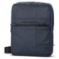 τσάντες ώμου piquadro blu borsello porta i pad |