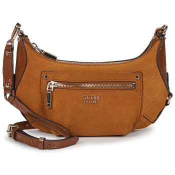τσάντες ώμου guess marsha mini crossbody leather