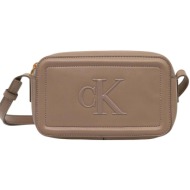 τσάντα calvin klein jeans bold ck camera bag lv04f3220g |