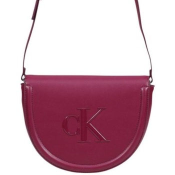 τσάντες ώμου calvin klein jeans raised ck saddle crossbody σε προσφορά