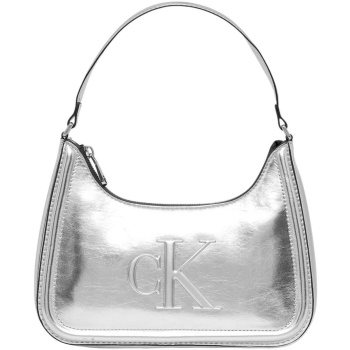 τσάντες χειρός calvin klein jeans bold ck metallic shoulder σε προσφορά