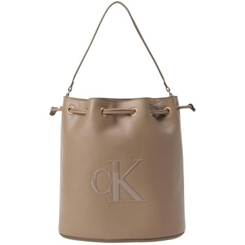 τσάντες χειρός calvin klein jeans raised ck large bucket