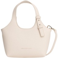 τσάντες χειρός tommy hilfiger th logo mini tote aw0aw18281 |