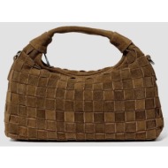 τσάντες ώμου nunoo mini dandy braided suede |