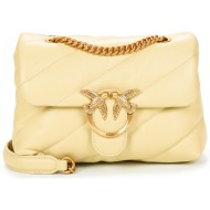 τσάντες ώμου pinko love puff mini cl sheep nappa