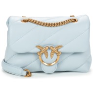 τσάντες ώμου pinko love puff mini cl sheep nappa