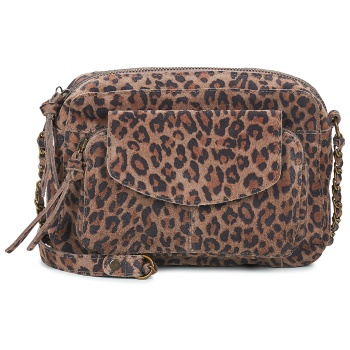 τσάντες ώμου pieces pcnaina leather cross body