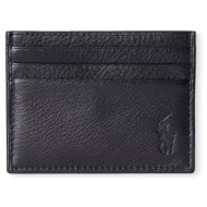 πορτοφόλι polo ralph lauren ongoing cardholder - black |