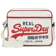 σακίδιο πλάτης superdry retro alumni messenger bag