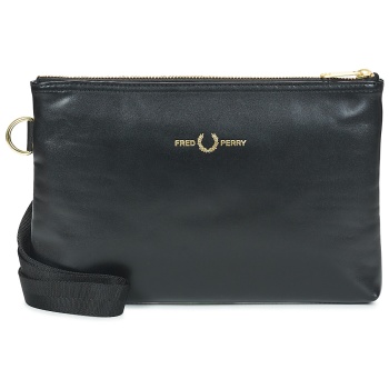 τσάντες ώμου fred perry smooth leather sacoche