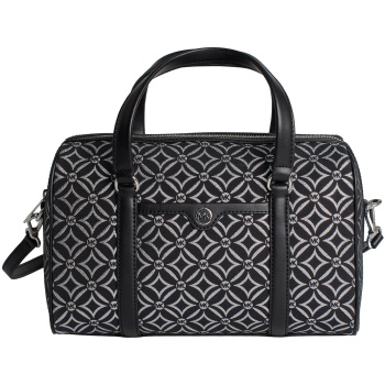 τσάντες ώμου michael michael kors 35f4stfs6j-black-silver | σε προσφορά