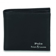 πορτοφόλι polo ralph lauren gld fl bfc-wallet-smooth leather εξωτερική σύνθεση : δέρμα βοοειδούς & ε