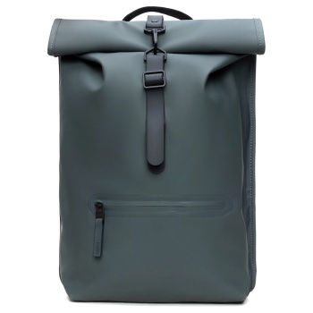 σακίδιο πλάτης rains dark grey roltop rucksack |