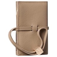 πορτοφόλι calvin klein jeans emblem hw pebble on strap lv04f1130g |