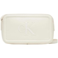 τσάντα calvin klein jeans bold ck camera bag lv04f3220g |