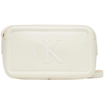 τσάντα calvin klein jeans bold ck camera bag lv04f3220g |