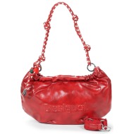 τσάντες ώμου desigual bag half logo red