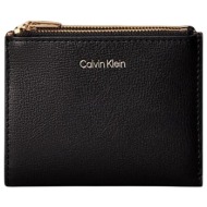 πορτοφόλι calvin klein jeans foil logo dbl zip lv04f1135g |