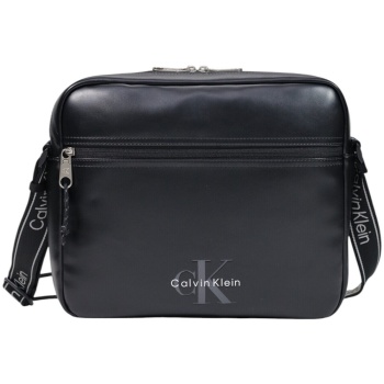 τσάντες ώμου calvin klein jeans bold logo webbing laptop σε προσφορά