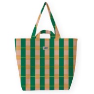 shopping bag lori barcelona picnic bag - green/orange |