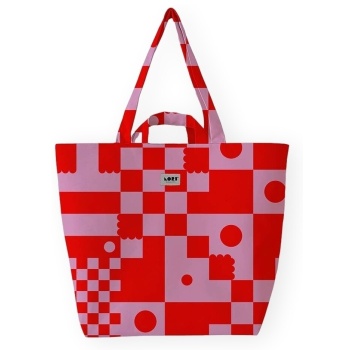 shopping bag lori barcelona tramma bag - red/pink |