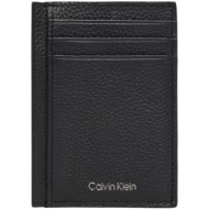 πορτοφόλι calvin klein jeans foil emboss ns zip card case lv04d1061g |