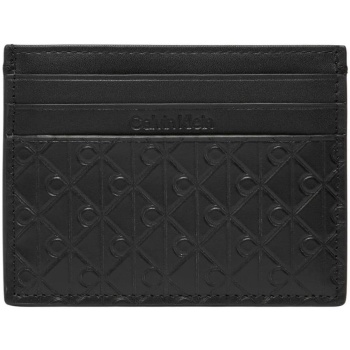 πορτοφόλι calvin klein jeans embossed emblem card case σε προσφορά