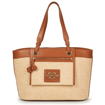 shopping bag love moschino straw chic jc4340pp0o σε προσφορά