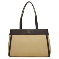 shopping bag calvin klein jeans canvas medium tote |