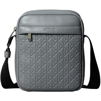 τσάντες ώμου calvin klein jeans emblem aop emboss reporter | σε προσφορά