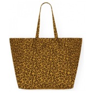 shopping bag rose in april tote bag elisa - caramel |