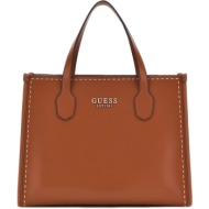 guess ταμπά τσάντα ώμου silvana stitch