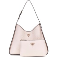 guess nude τσάντα ώμου keandra hobo