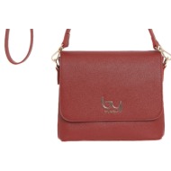 bybyblos κόκκινη τσάντα χιαστί 64a03