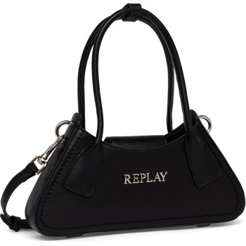 replay μαύρη mini bag fw3619 σε προσφορά