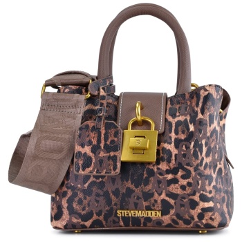 steve madden animal print τσάντα χιαστί tenor-l