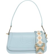 bybyblos γαλάζια τσάντα χιαστί granati 44a01