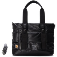 xti μαύρη τσάντα puffer 183324