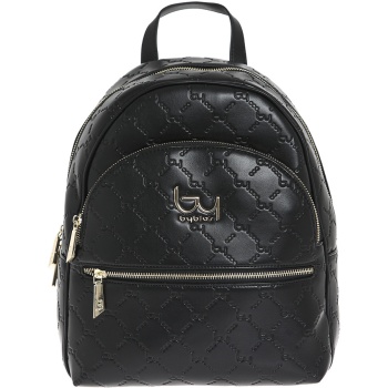 bybyblos μαύρη τσάντα πλάτης ivy 68b02 σε προσφορά