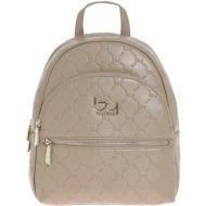 bybyblos μπεζ τσάντα πλάτης ivy 68b02